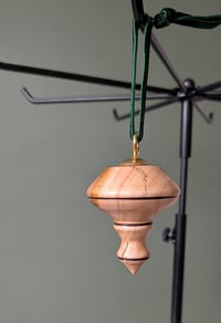 Image 2 of Turned Ornament - Applewood 2