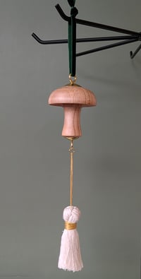 Mushroom Turned Ornament - Maple 3