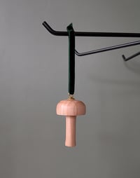  Mushroom Turned Ornament - Maple 8