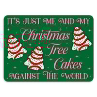 Image 1 of Christmas Tree Cakes Sticker