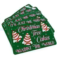 Image 3 of Christmas Tree Cakes Sticker