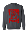 Sudadera Todos Presos Charcoal/ Red