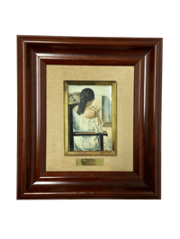 Image 1 of Muchacha Sentada Vista de Espaldas - Salvador Dalí