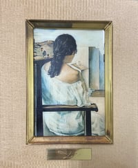 Image 3 of Muchacha Sentada Vista de Espaldas - Salvador Dalí