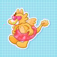 Summertime Chippie Sticker