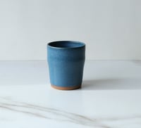Image 1 of Tall cup in Teal Blue
