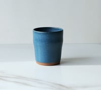 Image 2 of Tall cup in Teal Blue