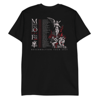 Image 3 of Mentallo & The Fixer 'Resurrection Tour 2025' t-shirt (Double Sided - LEFTOVER TOUR STOCK)