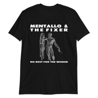 Mentallo & the Fixer 'No Rest For The Wicked 2025' t-shirt (LEFTOVER TOUR STOCK)