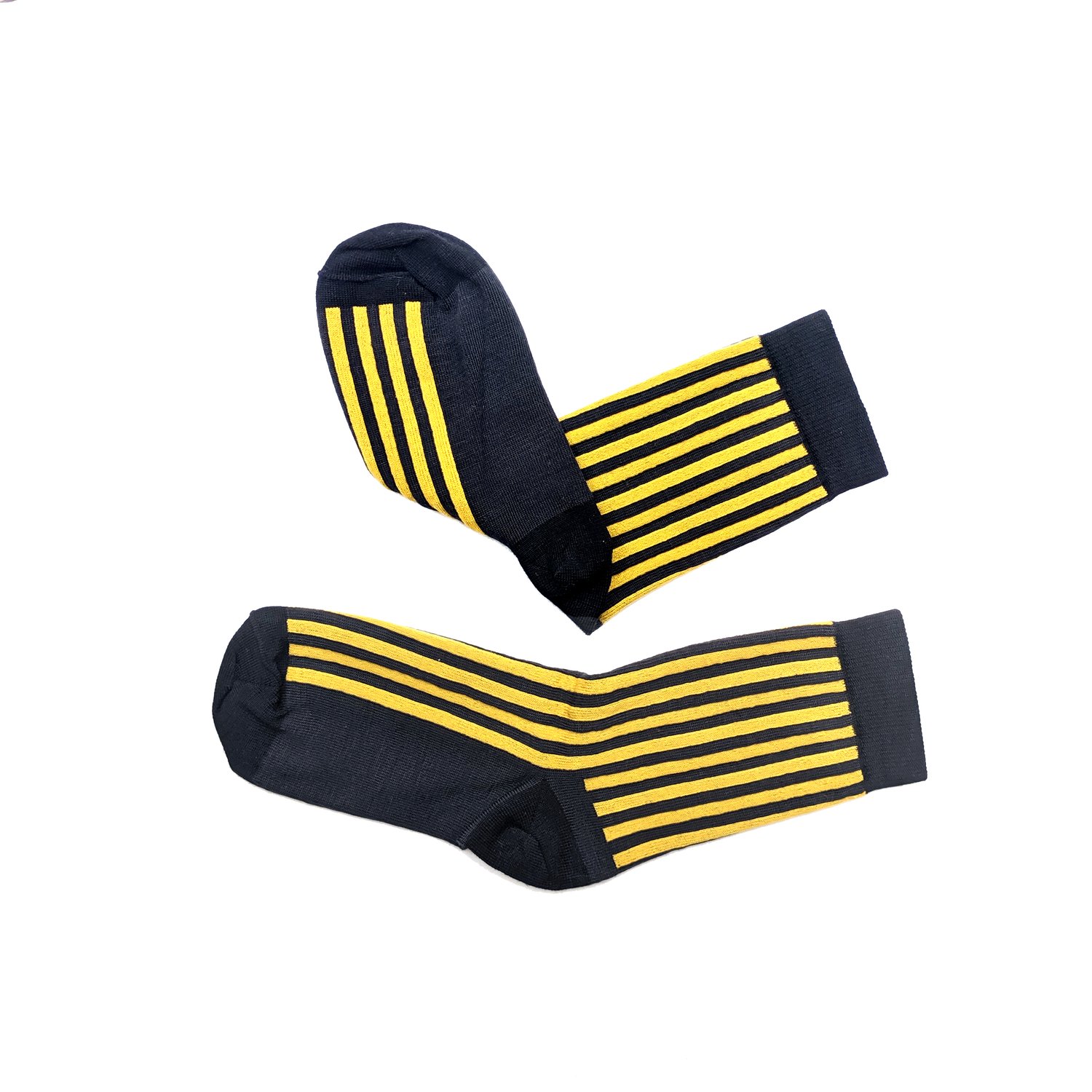 Yellow STRIPES Socks