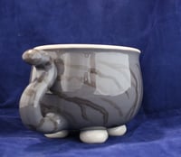 Image 3 of Grey-Brown Tabby Silly Kitty Mug-Bowl