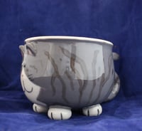 Image 2 of Grey-Brown Tabby Silly Kitty Mug-Bowl