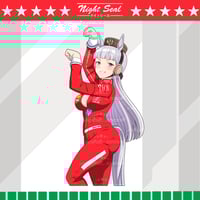 GOLD SHIP Ferrari / STICKER