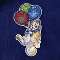 Image 1 of Balloon Kitty Sticker