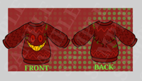 Image 4 of Unofficial Alastor Christmas Sweater