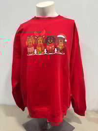 Image 2 of Christmas Weenie Friends or Picasso Reindeer 