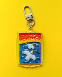 Image 1 of Seagull keychain