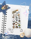 Sushi Shop Sticker Sheet