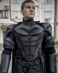 Image 4 of Batman Chest Template – EVA Foam Armor Pattern for DIY Cosplay (Printable File)