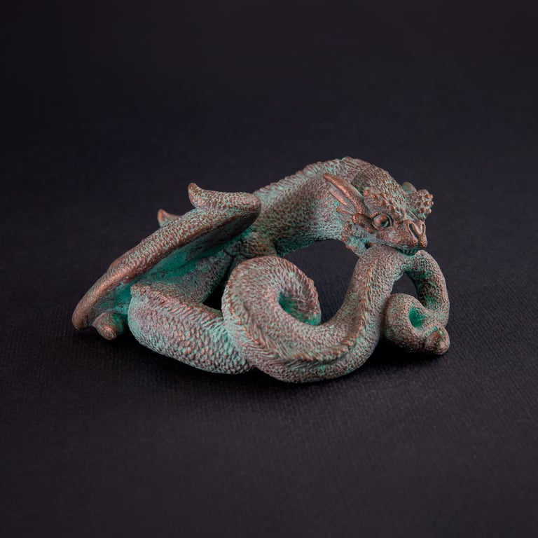 Ouroboros Midgardiensis resin figure