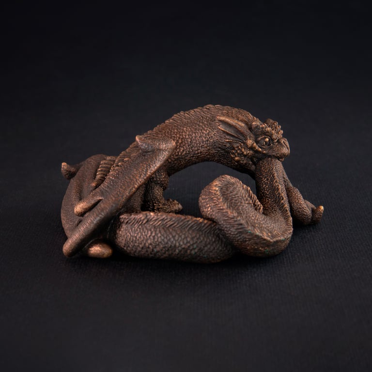 Ouroboros Midgardiensis resin figure Image 3