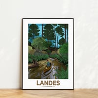 Image 1 of Affiche LES LANDES #3