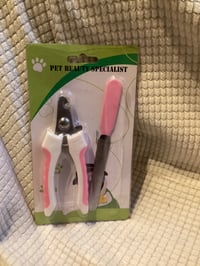 Pet Grooming Clippers – Pink, Red & Blue