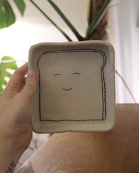 Image 2 of ‘Piece of happy bread’ plate 2