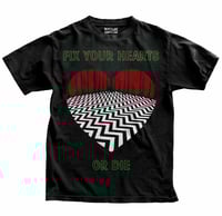Image 1 of Twin Peaks Fix Your Hearts Graphic Tee