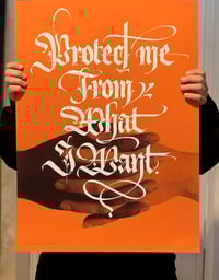 Image 1 of “Protect Me From What I Want” (2023) – ORANGE