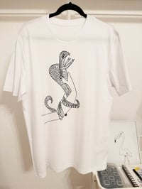 Image 8 of Hand With A Snake - Unisex organic cotton t-shirt