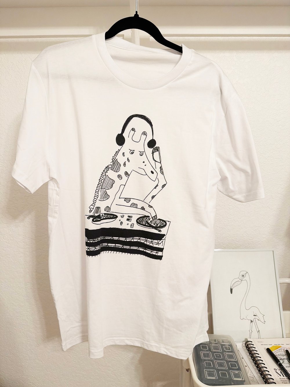 Giraffe - Unisex organic cotton t-shirt