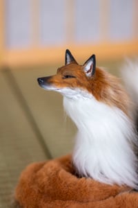 Image 3 of Red Kudagitsune [in Stock]