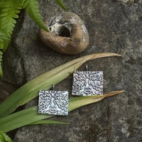 Image 3 of Made to order Green Man pendant rectangle