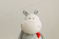 Image 3 of Fischer - Sculpted Sock Hippo, Polyfilled and Weighted
