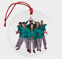 Image 1 of Breakup Season: Double Sided Holiday Ornament (3 inch)