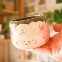 Image 1 of cute kaomoji cup!