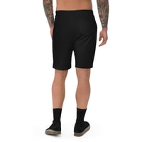 Image 3 of Mortal Savage Equals One - Men's Black Fleece Shorts