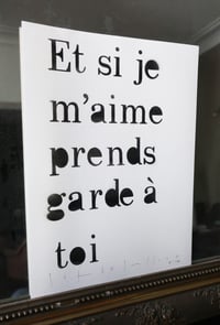 Et si je m'aime 30*40