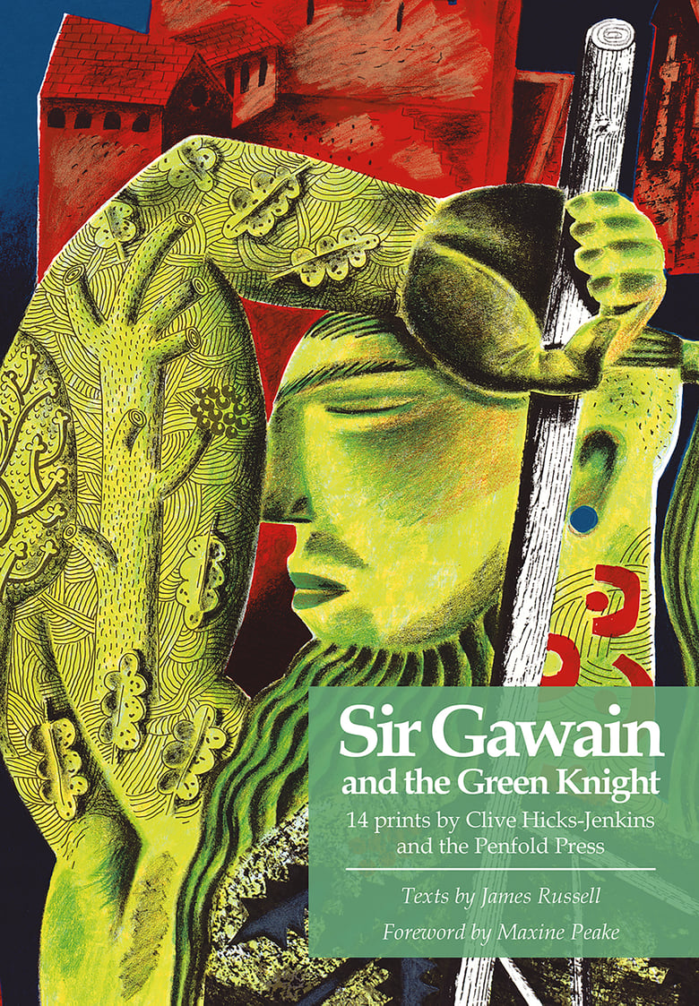 Image of Sir Gawain and the Green Knight: 14 prints by Clive Hicks-Jenkins and the Penfold Press