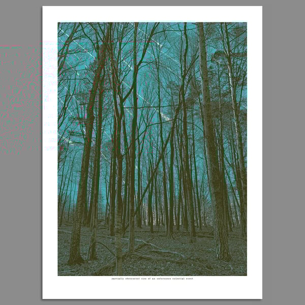 Image of Partially obstructed view of an unforeseen celestial event