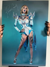 Image 1 of EMMA FROST 12"x18" signed poster