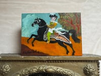 Image 1 of Black Horse Rider