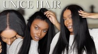 BYE BYE SLIP WIG-YAKI STRAIGHT GLUELESS WIG