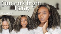 KINKY CURLY VPART WIG