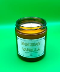 HOLIDAY VANILLA SOY WAX CANDLE