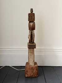 Image 3 of Bernard Rooke Studio Ceramic TOTEM Lamp