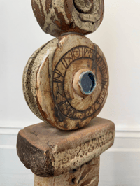 Image 4 of Bernard Rooke Studio Ceramic TOTEM Lamp