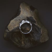 Image 1 of Sand cast rock formation ring