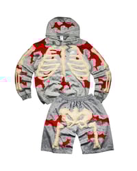Image 1 of Re-worked One of Kind Nike Boneshock Hoodie Set Size M